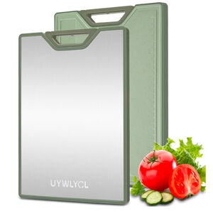 16" x 11" Double-Sided Titanium Cutting Board